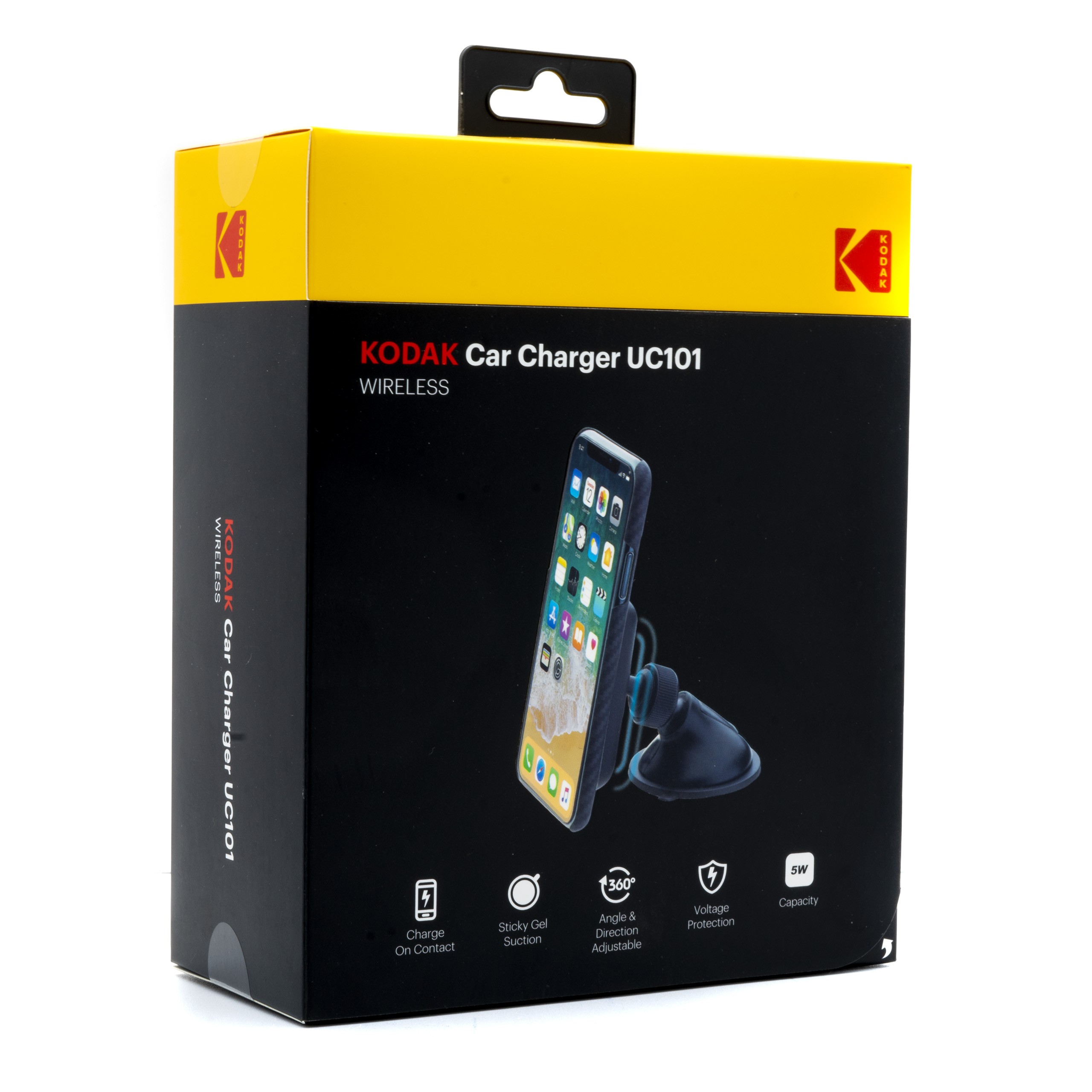 UC101 KODAK Car Wireless Charger Sticky Pad