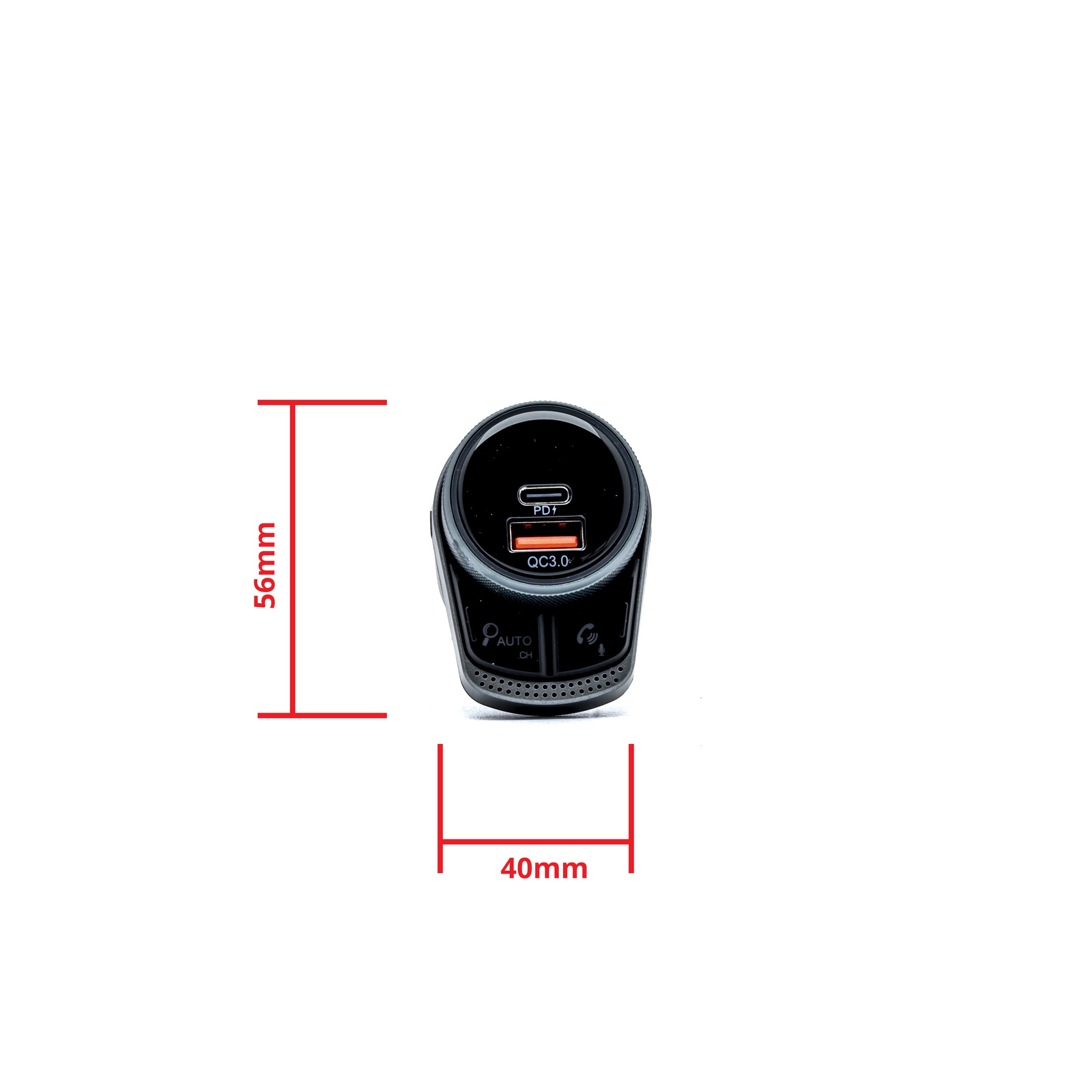 Bluetooth FM-zender PD QC 3.0 AUX
