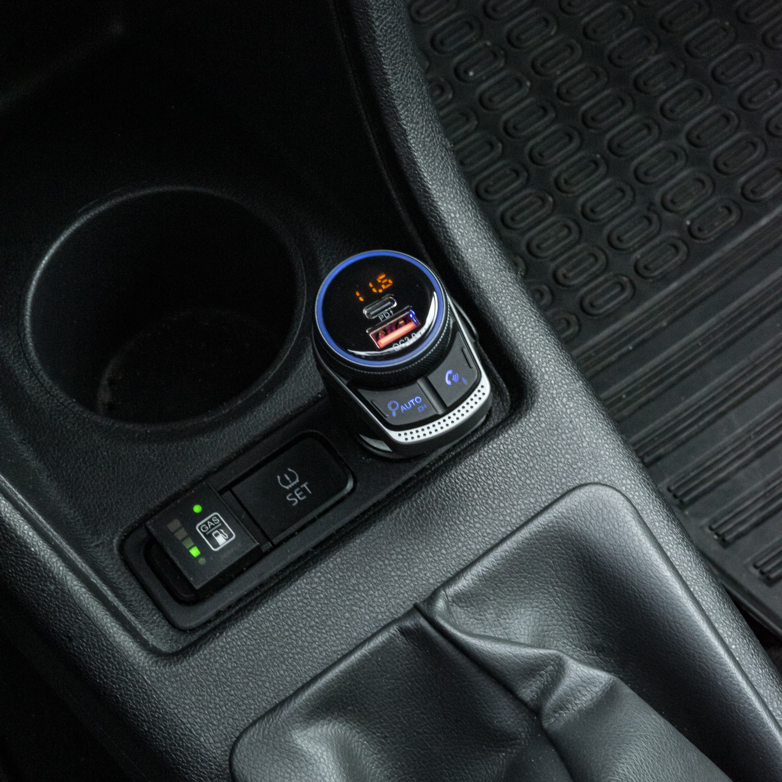 Bluetooth FM-zender PD QC 3.0 AUX