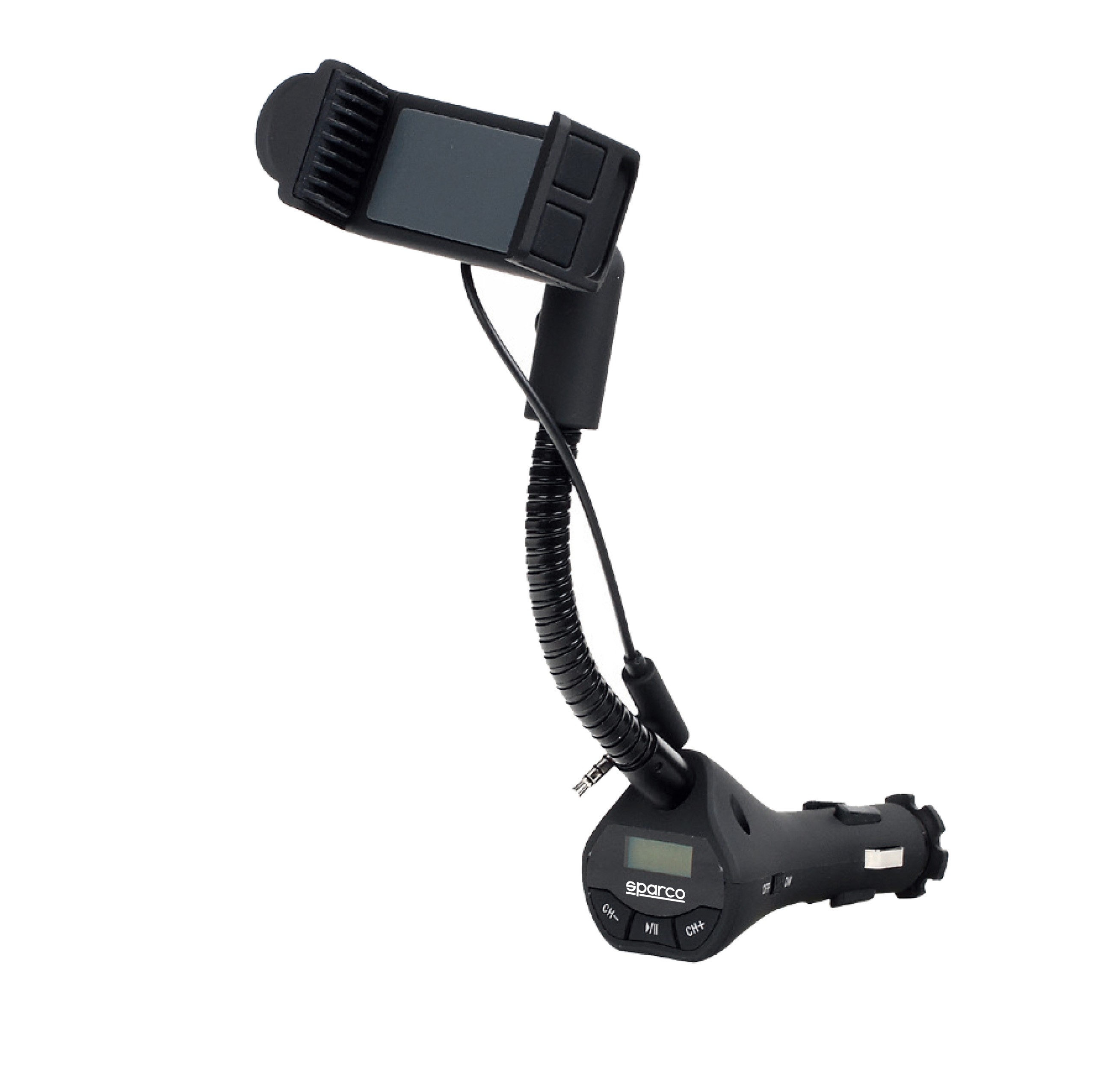 Auto Smartphone Houder met FM + handsfree