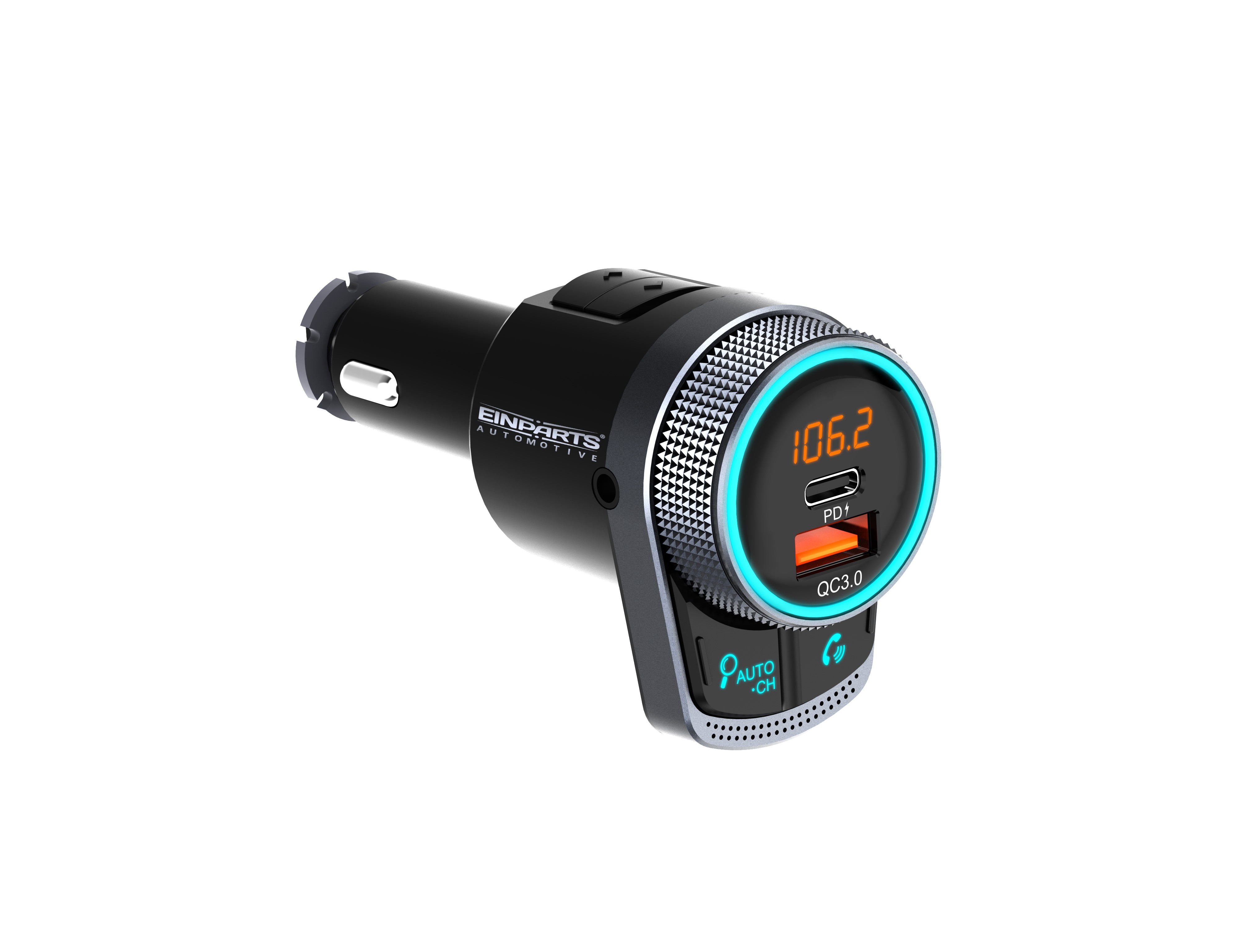 Bluetooth FM-zender PD QC 3.0 AUX