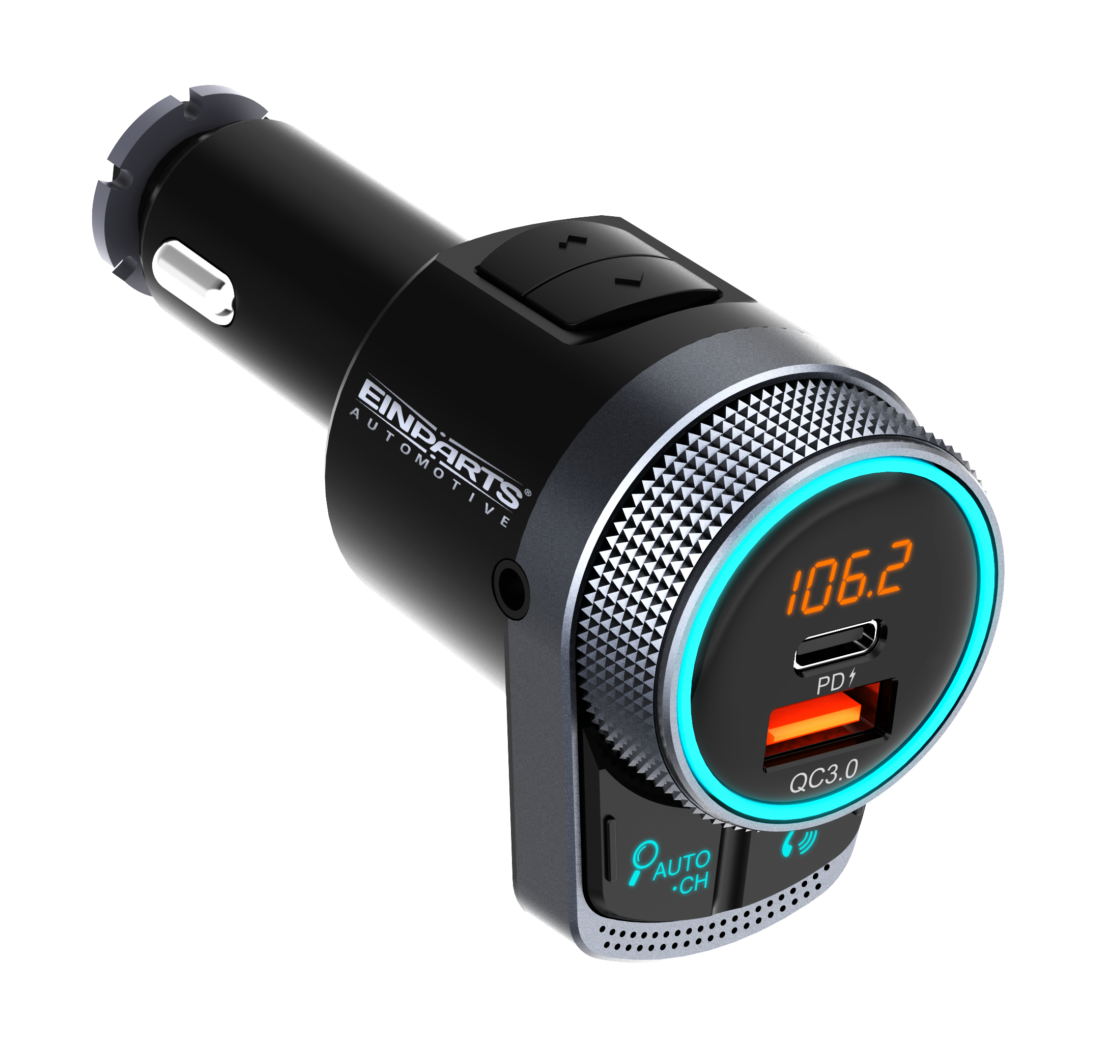 Bluetooth FM-zender PD QC 3.0 AUX