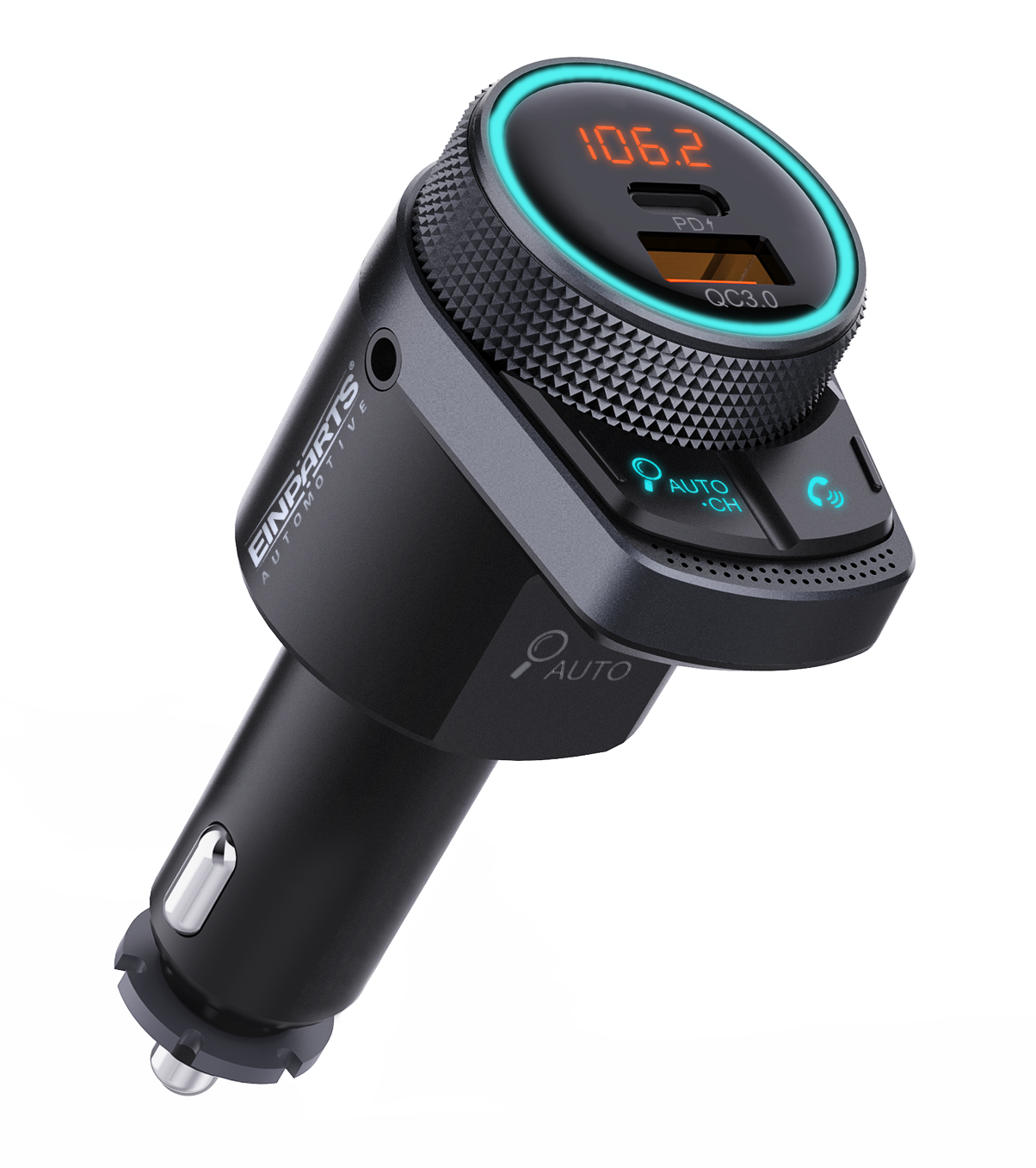 Bluetooth FM-zender PD QC 3.0 AUX