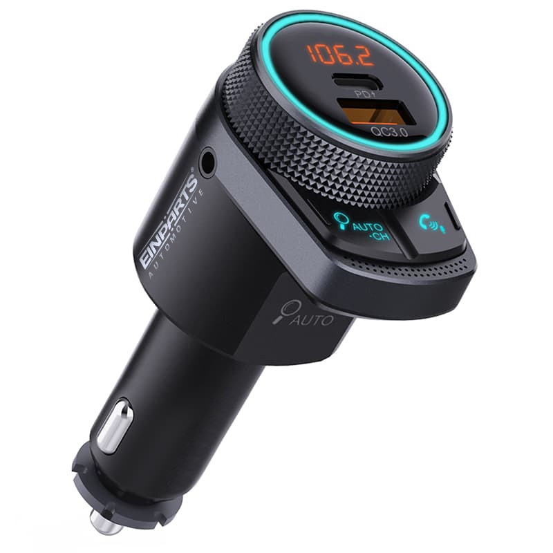 Bluetooth FM-zender PD QC 3.0 AUX