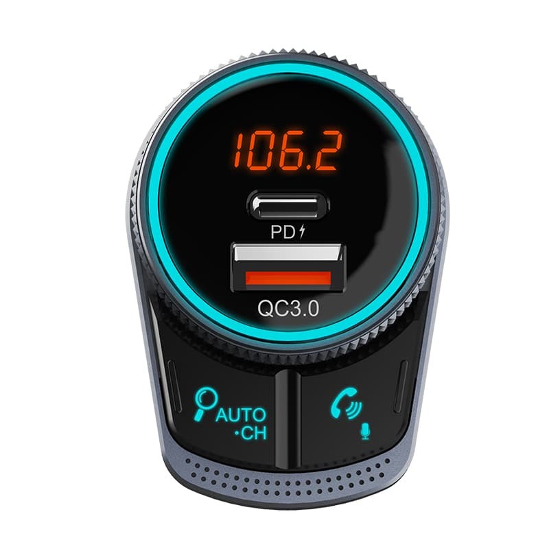 Bluetooth FM-zender PD QC 3.0 AUX