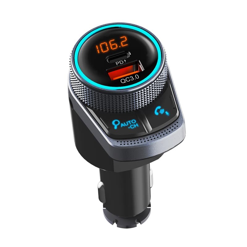 Bluetooth FM-zender PD QC 3.0 AUX