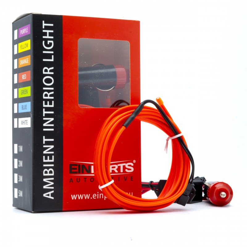 LED Interieur/sfeer verlichting strip - Rood - 2 Meter 