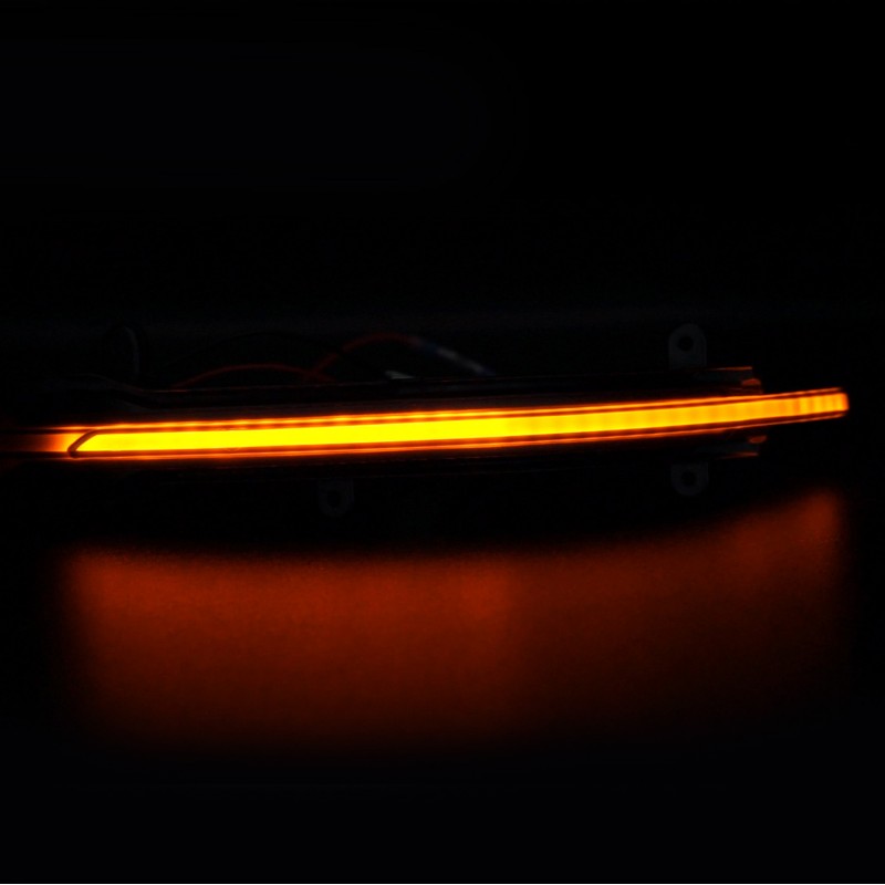 LED Dynamische knipperlicht spiegel - Smoke - Set - Audi