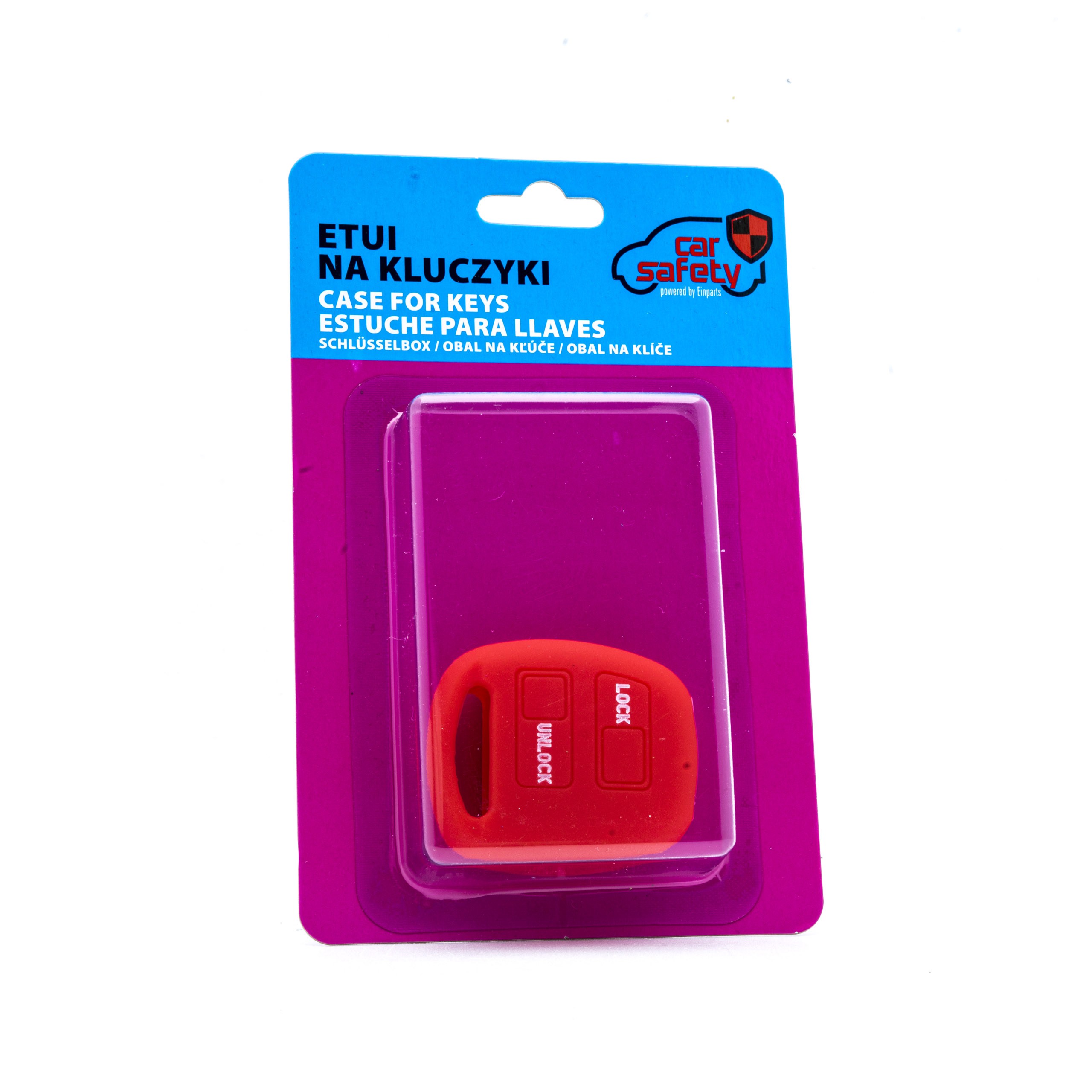 EPKC94 RED CAR KEY COVER TOYOTA