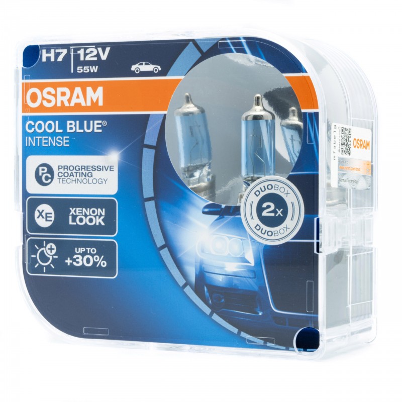 Osram H7 12V 55W - COOL BLUE INTENSE LIMITED - Xenon look - Set