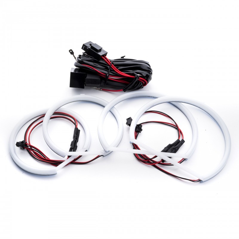 LED Angel Eyes - COTTON - Bmw X5 E53 Pre-facelift - Set